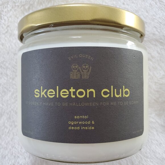 Evil Queen Other - Evil Queen Skeleton Club Candle